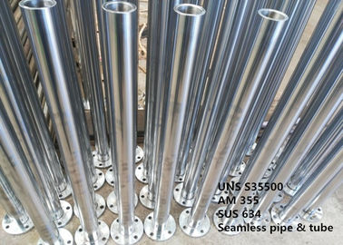 AM 355 / SUS 634 درجة انصهار السبائك ذات درجة الحرارة العالية 2500 - 2550 درجة فهرنهايت لأجزاء صناعة الأغذية